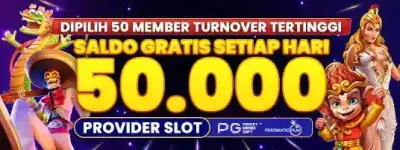 SALDO GRATIS 50.000 TIAP HARI