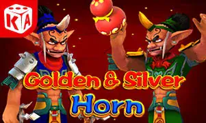 Golden And Silver Horn Mobile