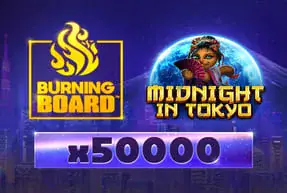 Midnight in Tokyo Burning Board™Mobile